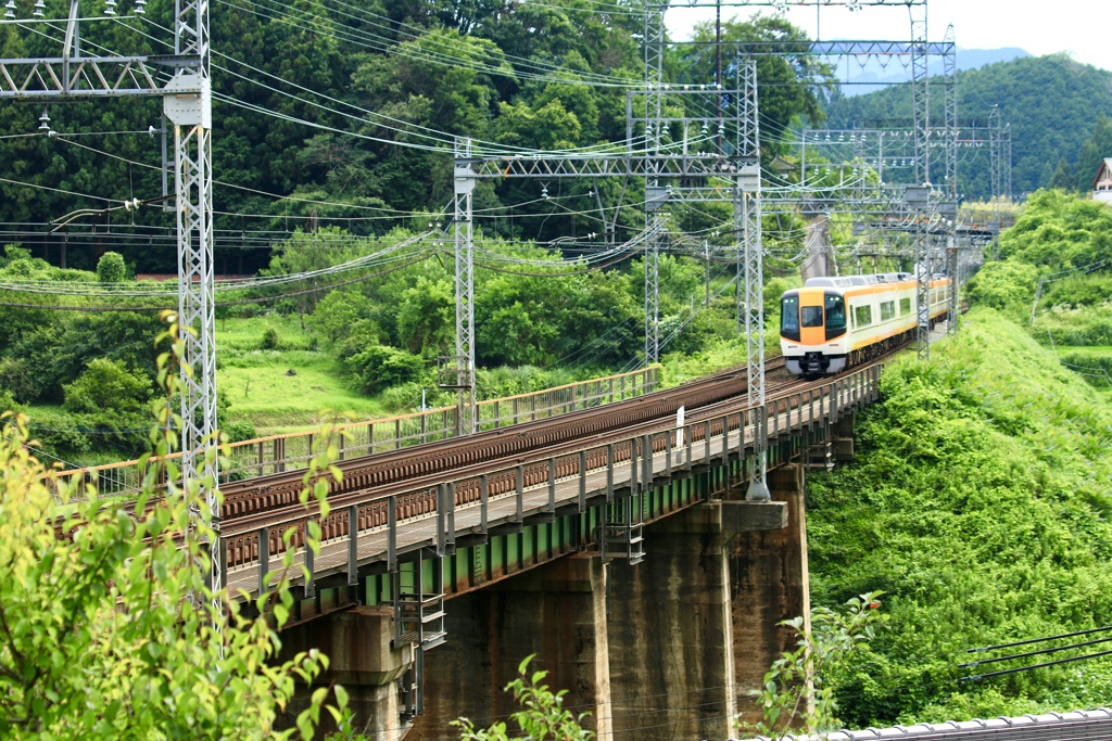 近鉄三本松駅付近