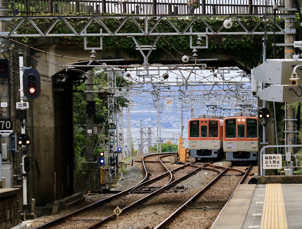 バックは淡路島