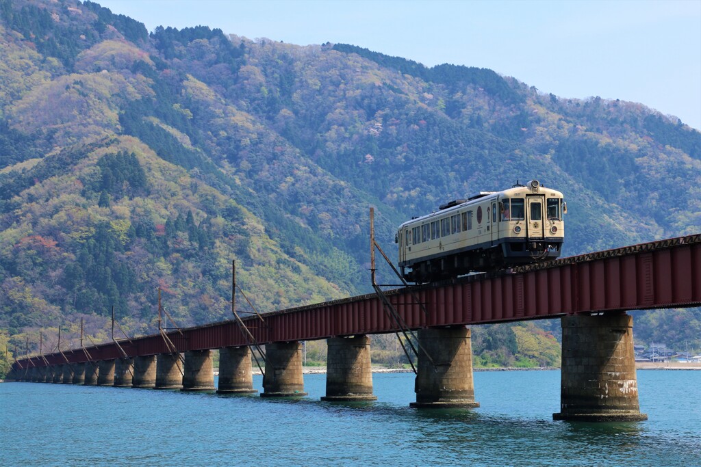 丹鉄由良川橋梁