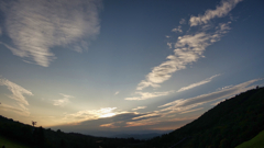 茶臼山 日の出