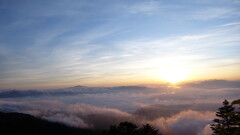 御嶽山 日の出