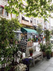 緑色の街角模様～