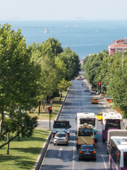 ボスポラスを臨むブールバード　boulevard～