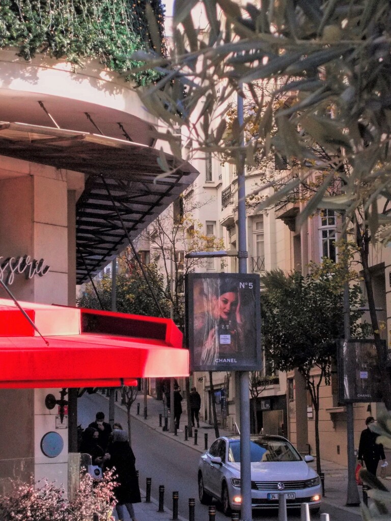 上等なパウダーの香りが漂う道～