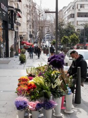 ブティック街の花売り～❀✿