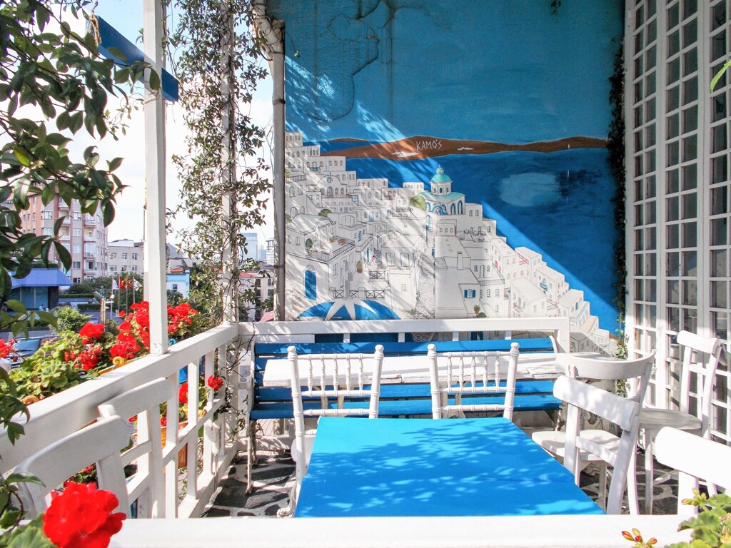 絵に描いた餅　じゃなくてエーゲ海～