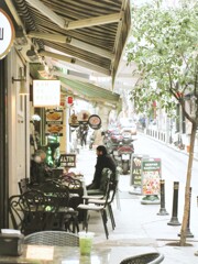 抹茶ラテな～～♪