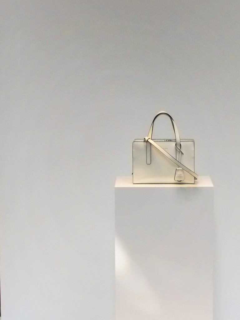 白いバッグ～