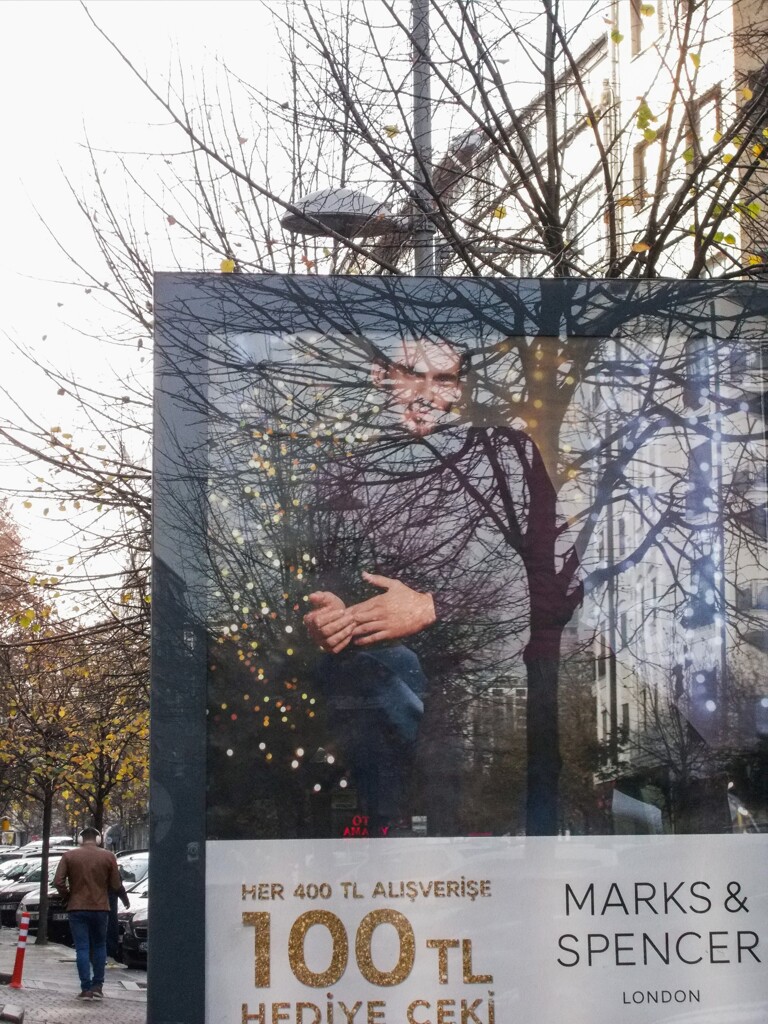 冬空　枯れ枝尖尖～