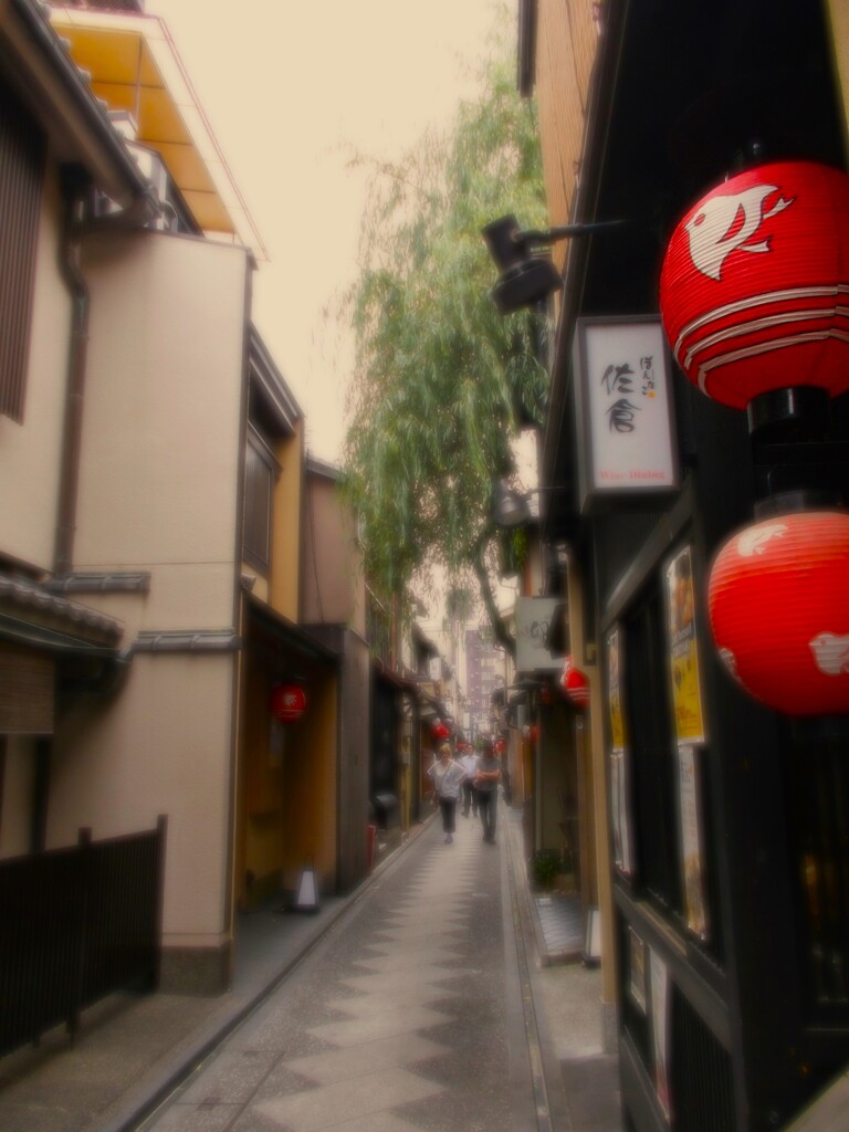先斗町～～♪