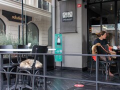 朝　住宅街のカフェ～