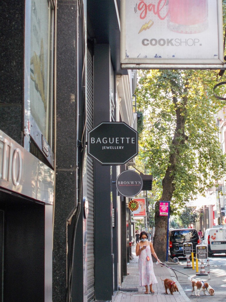 優しいピンク色の道～