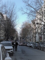 春が来る～♪　冬は銀色だった空がこんなに青く～