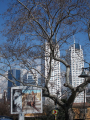 シュールな景色…