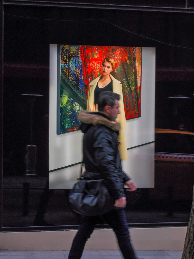 通り過ぎて行っただけの人…