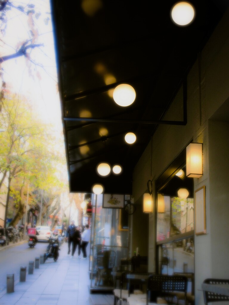 ♪～灯りは　ぼんやり灯りゃいい～～♪