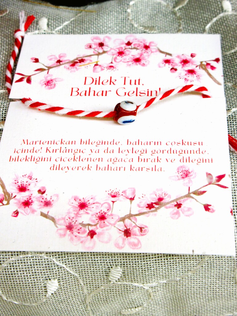 Marteniçka bilekliği ～　マルテニッツァのブレスレット～