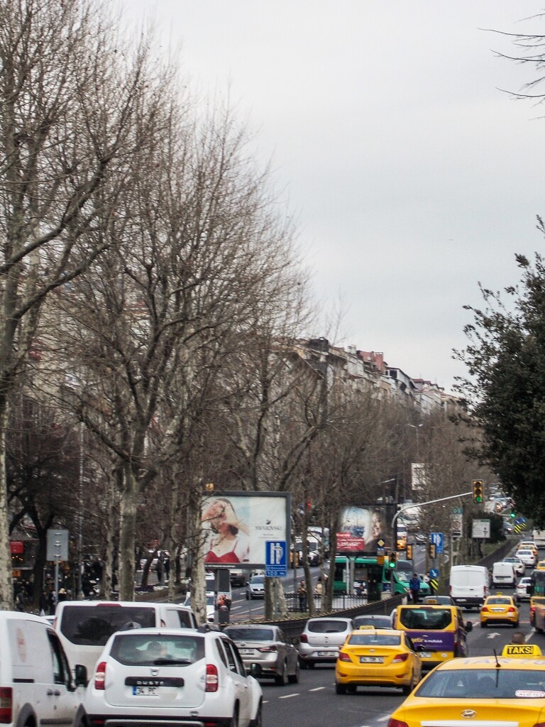 港から街への登坂～～