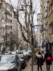 北風～～　遠い春…