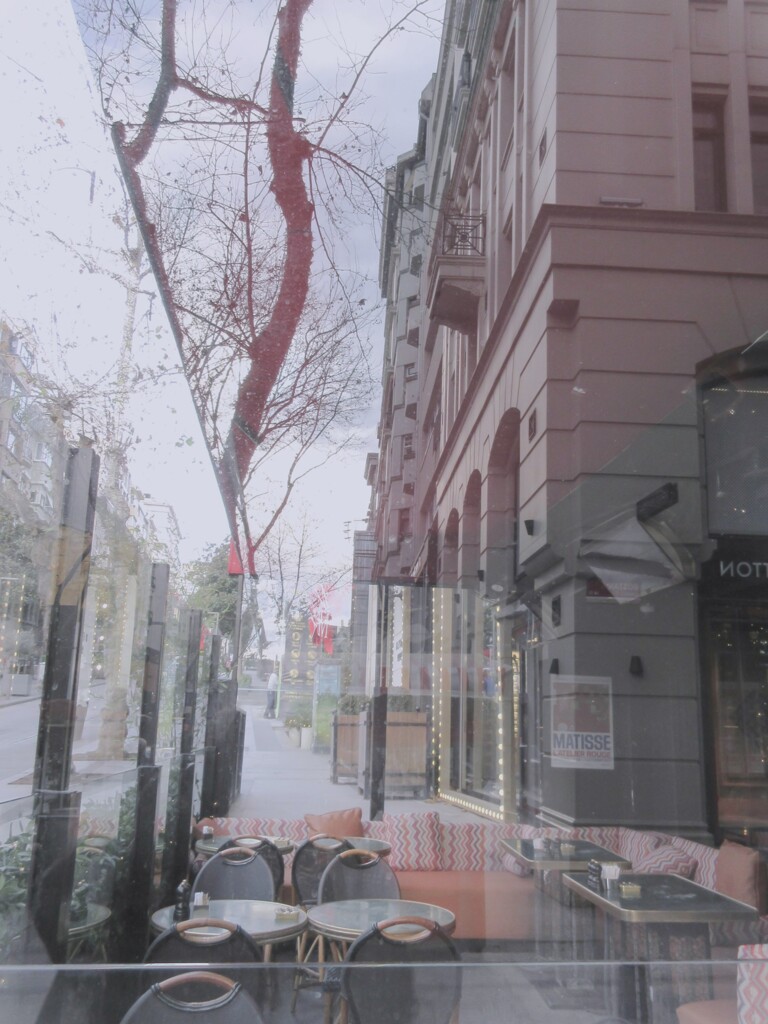 ガラス１枚の向こう側とこっち側…