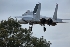 F１５　着陸します。