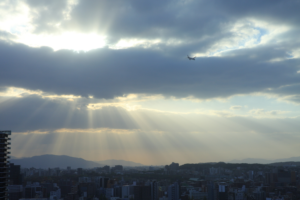 「天使の階段」に迎えられ②