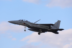 女性パイロットの操るF15戦闘機