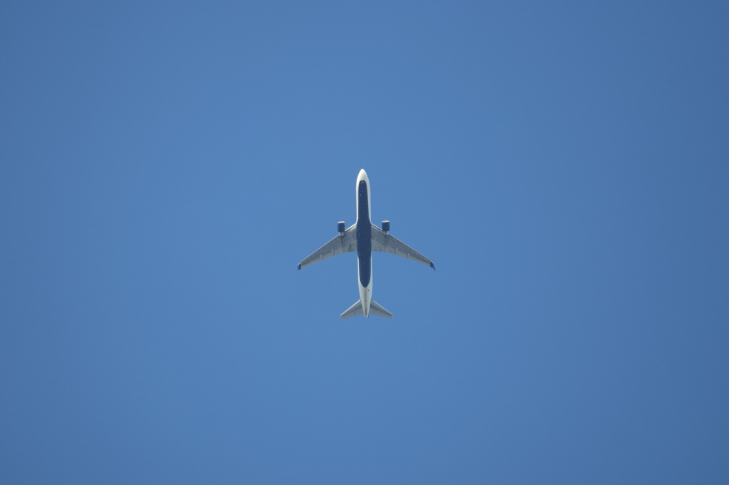 デルタ航空 777かな？