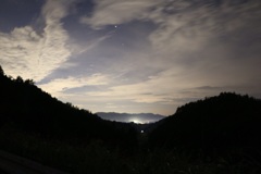 岩村の夜