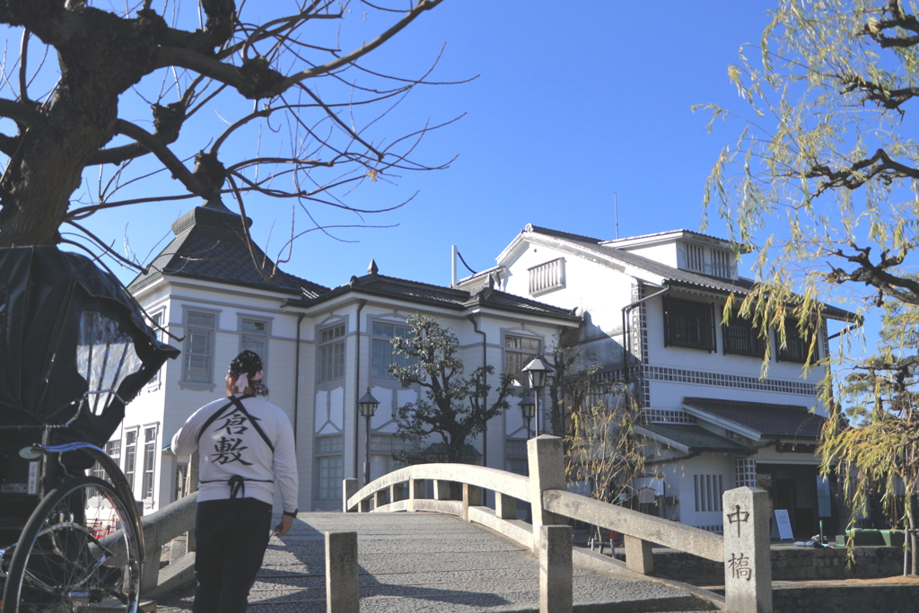 倉敷館の修復まであと少し