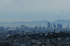 名古屋空港へ向かうFDA機
