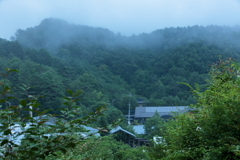 雨の根羽村②