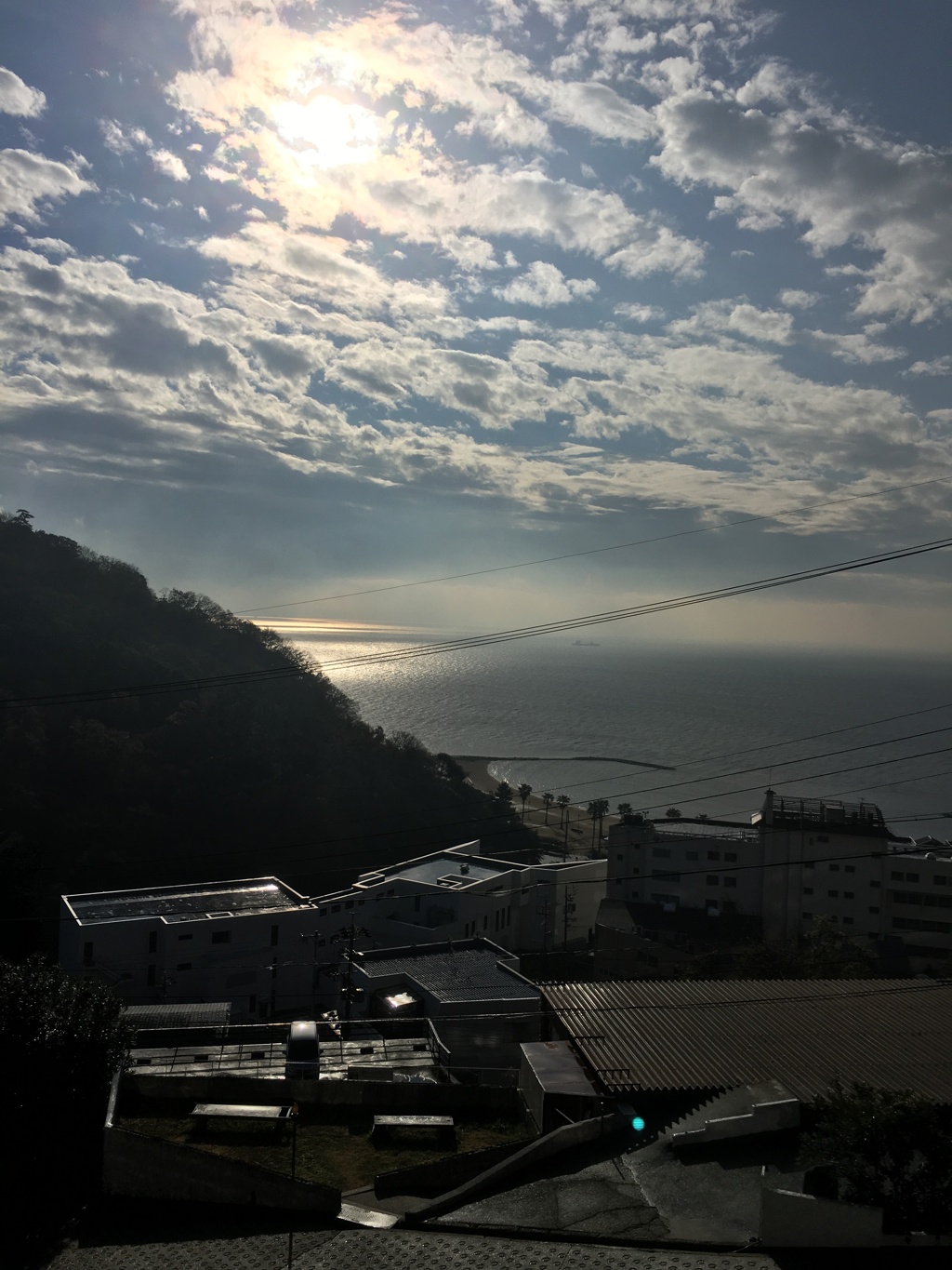 西浦にて