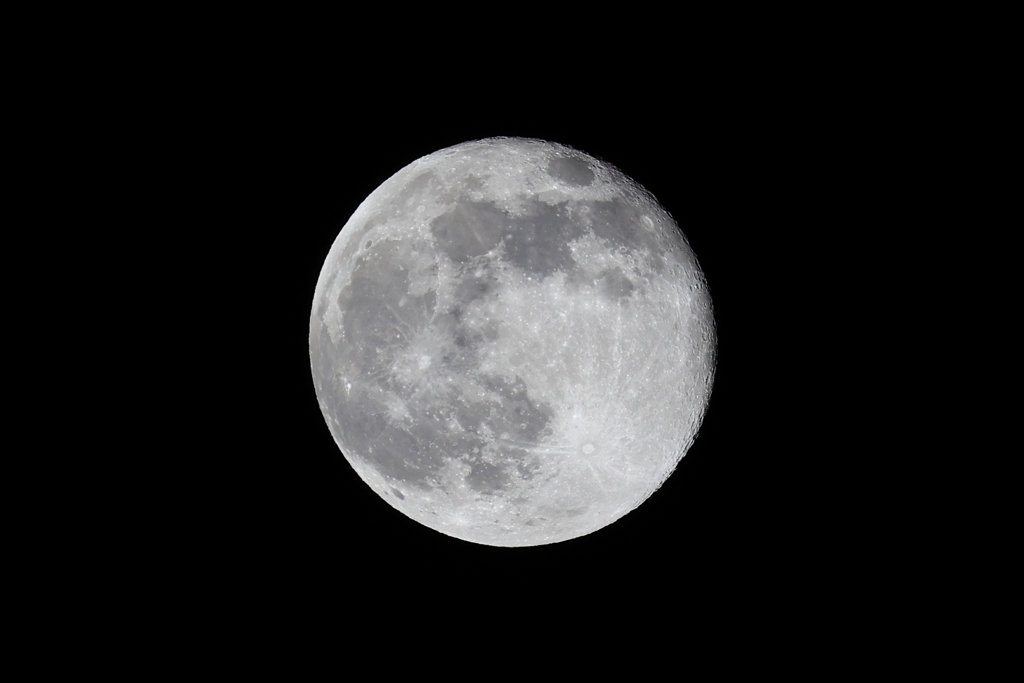 スーパームーンじゃないけれど