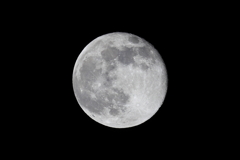 スーパームーンじゃないけれど