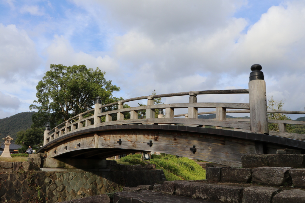 出石城　登城橋