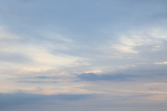 水墨画のような空