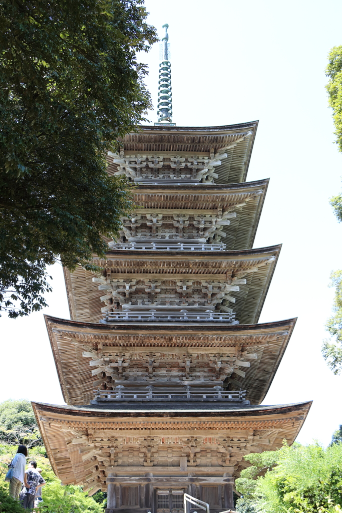 妙成寺 五重塔