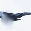 岐阜基地航空祭で雲を纏うF15J