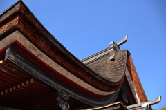 反り屋根って言うんだ