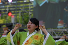 小さな「四つ竹」の音にも圧倒された