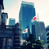 東京駅の日の丸