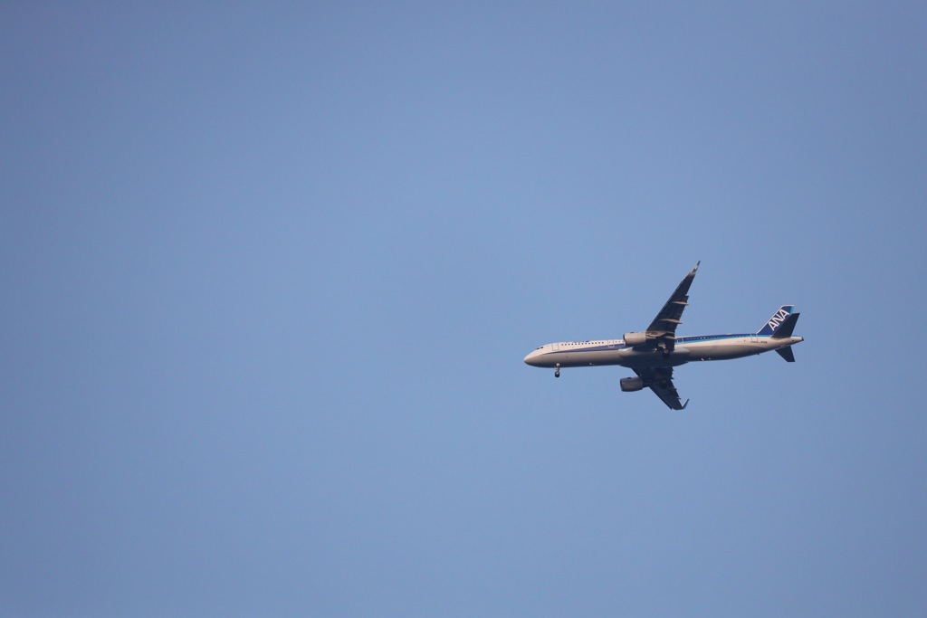 もうすぐ着陸です