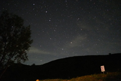 高原の星空