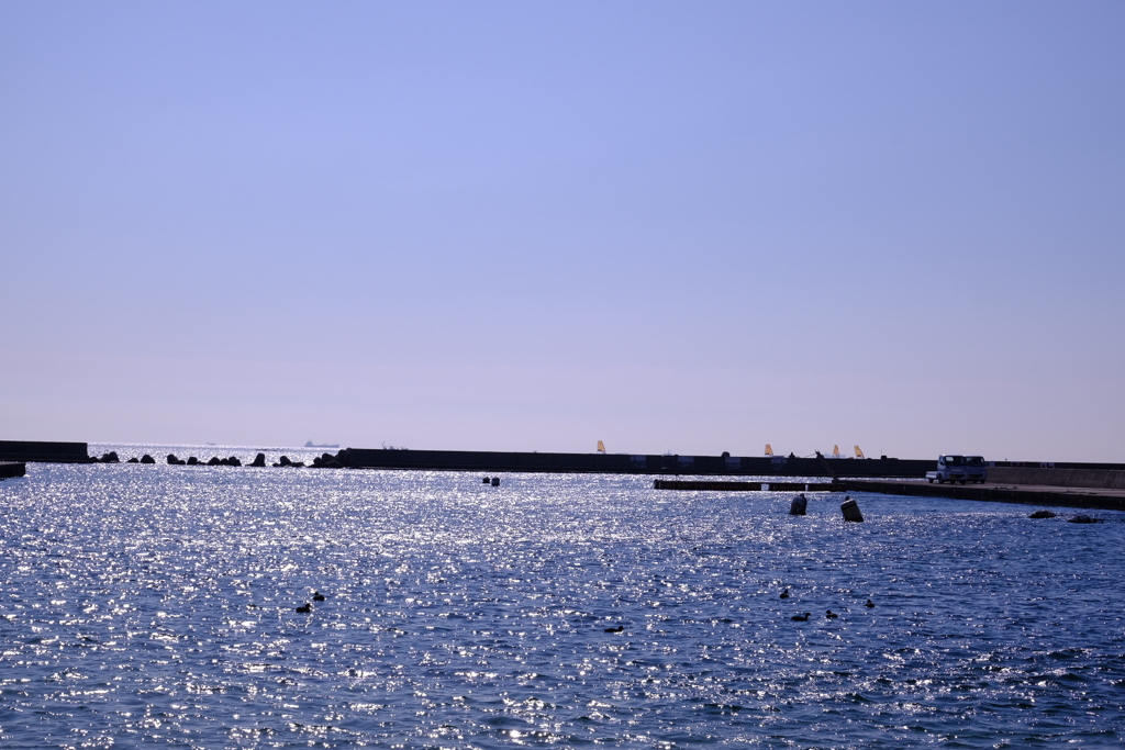 晴れの海岸