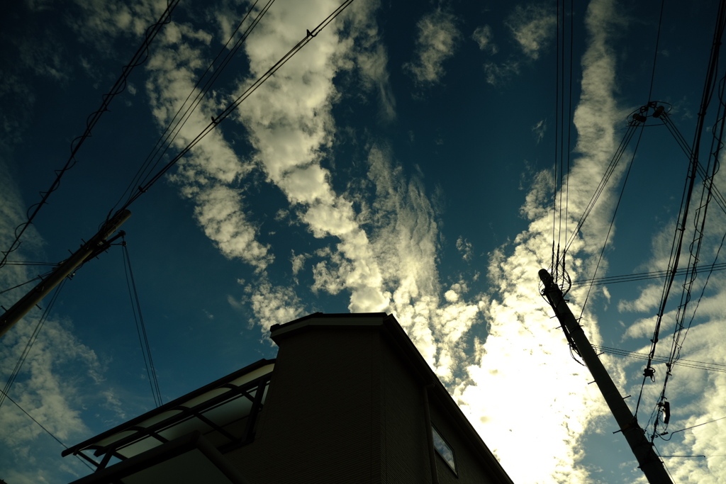 秋の空になって来ました