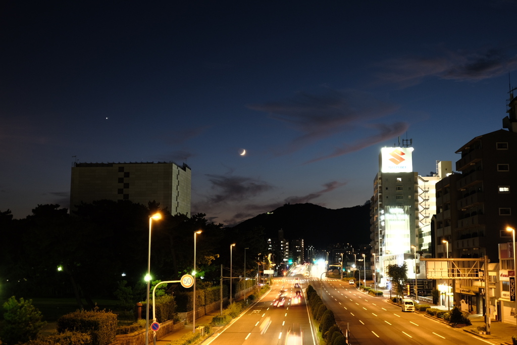 夜の散歩