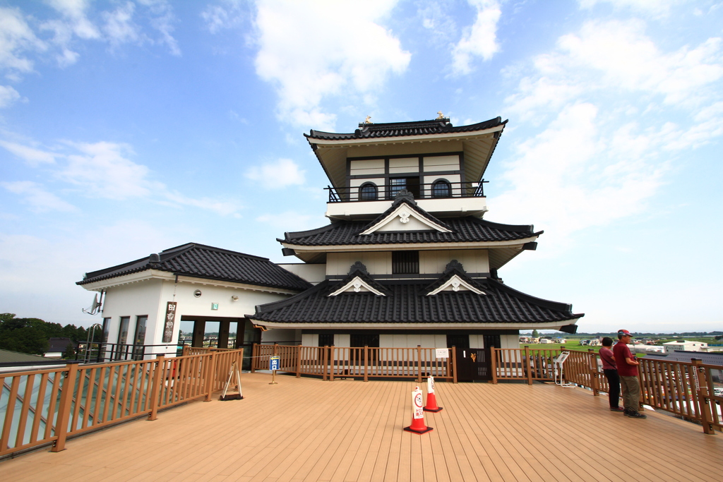 展望台と天守07