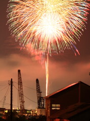 ねぶた祭花火01