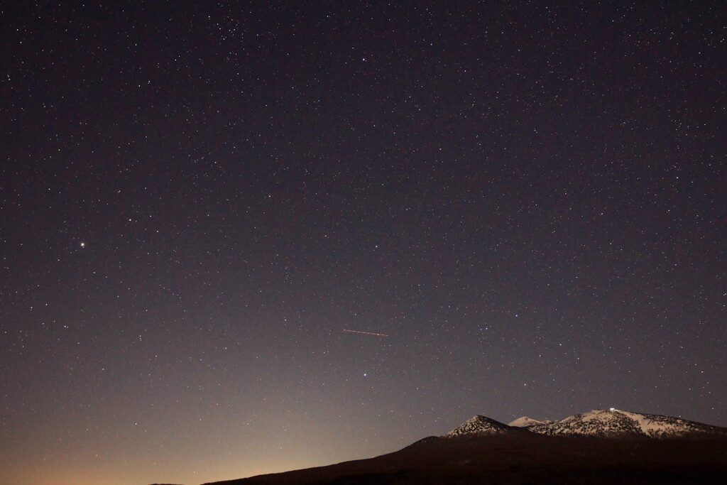 北八甲田山と星空01